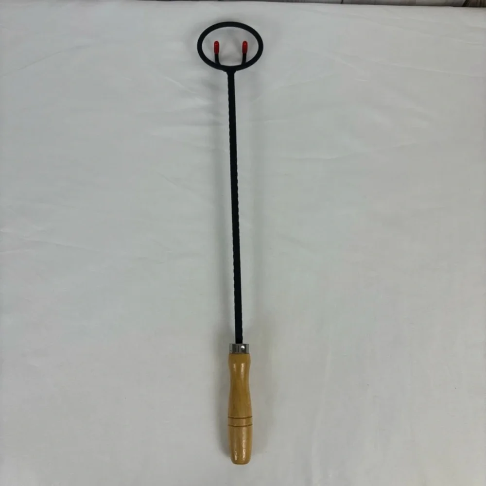 Grill Smoker Onion Cleaner Tool All Natural Heavy Duty Metal Wood New Size 20” - Picture 6 of 16